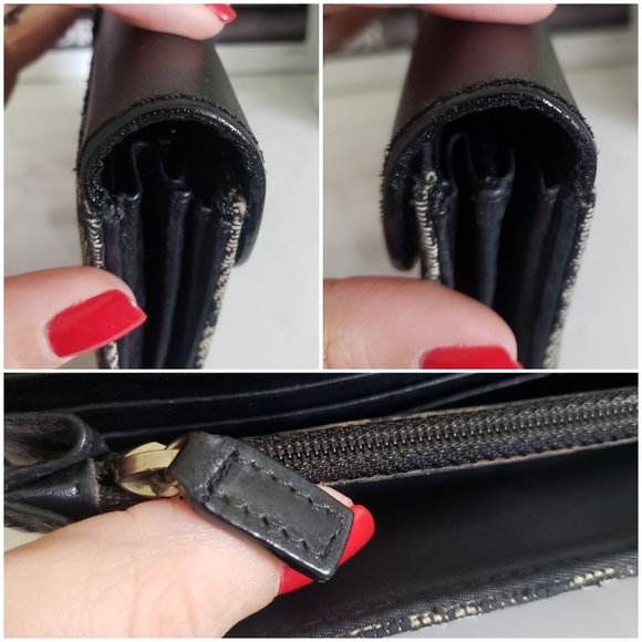 **SOLD** Authentic Pre-owned Vintage Dior Diorissimo Flap Wallet - Picture 13 of 15